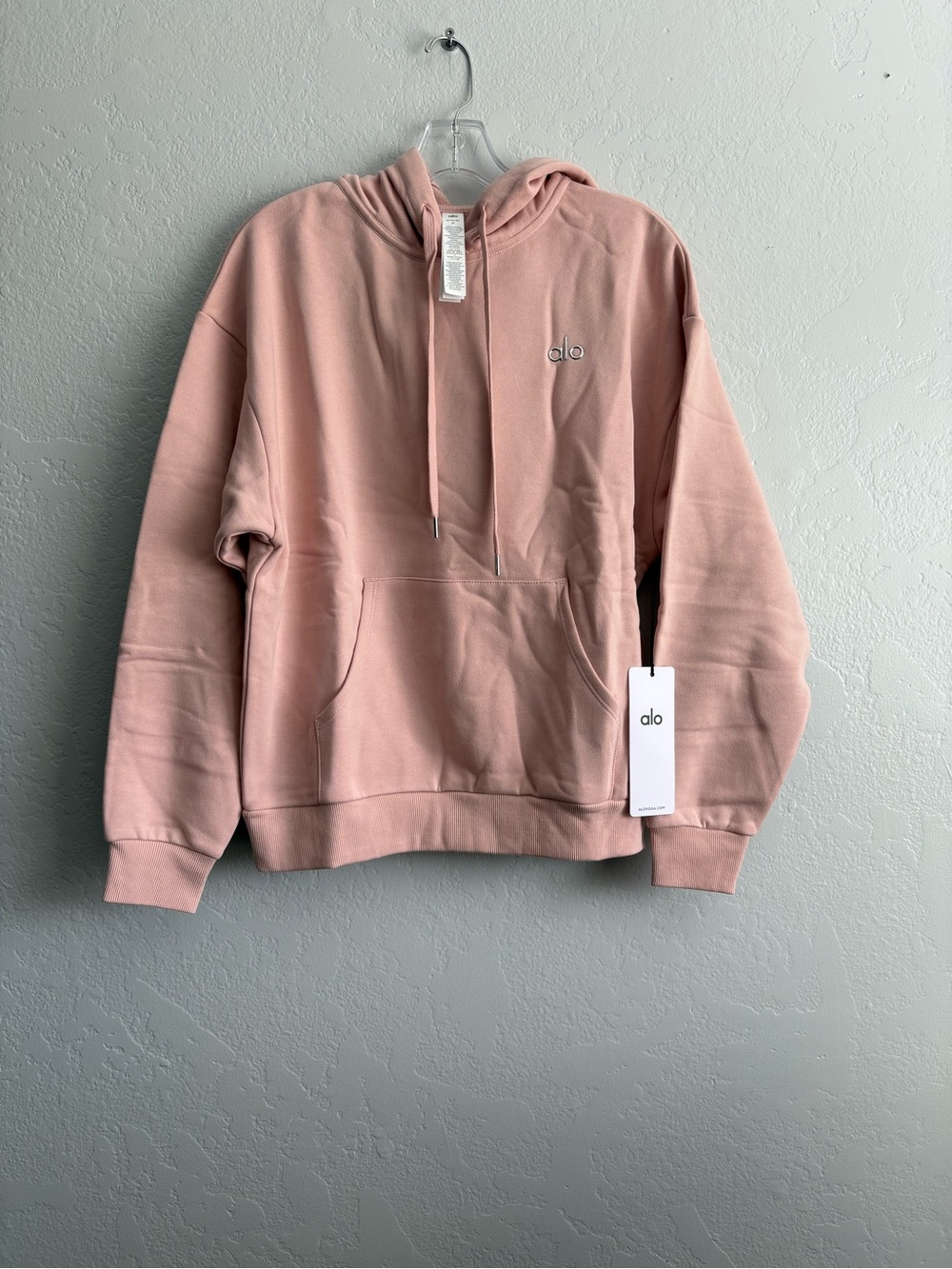 ❤️NEW ALO Yoga women  Dusty Pink Crewneck Hoodie
